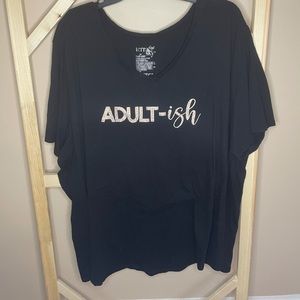 Adult-ish tee